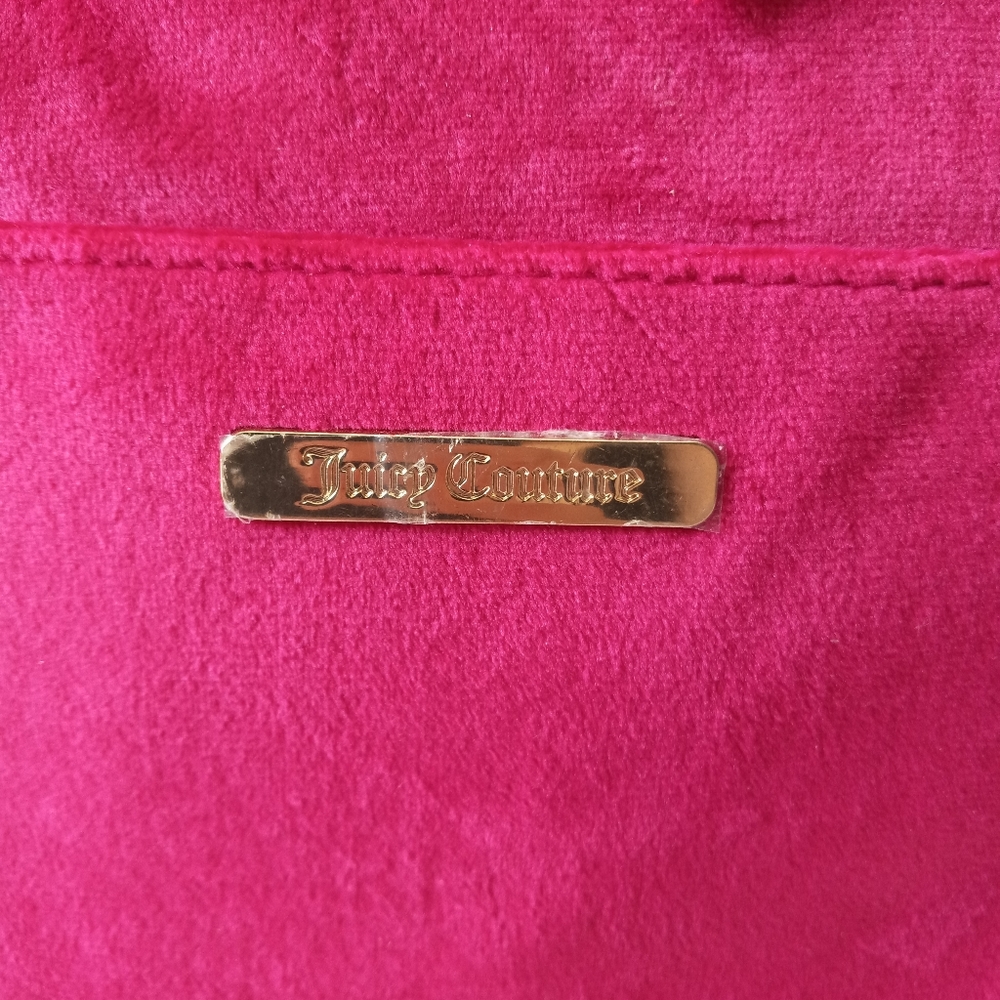 NEW Juicy Couture Pink Velvet Mini Backpack - Picture 2 of 9